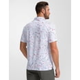 thumbnail image 5 of PUZTLOY Mens Golf Polo Shirts Short Sleeve Dry Fit Performance Moisture Wicking Casual Print Collared with Collar Work Shirts S-2XL, 5 of 11