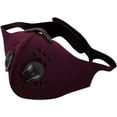 thumbnail image 2 of 6 Colors Sports Adult Face Mask with 5 Filters, Adjustable Straps, Washable, Reusable, 2 of 4