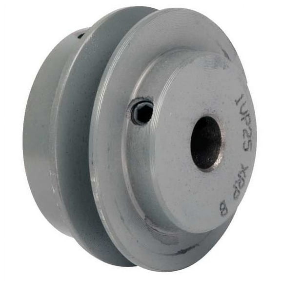 Tb Woods VarPitchVBeltPulley,,1/2in,Iron 1VP4012