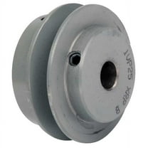 Tb Woods VarPitchVBeltPulley,,1/2in,Iron 1VP4012