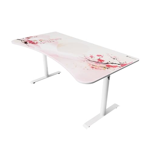 Arozzi Arena Gaming Desk Mat, Full Surface Custom Desk Pad, Interchangeable, Water Resistant & Washable Computer Desk Mouse Pad with Stitched Edges (D049)