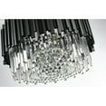 thumbnail image 4 of Design Living 8-Light Black Chandelier With Clear Hanging Crystals, 4 of 6