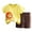 A127-Yellow, variant on NOLDARES Toddler Baby Boy Summer Outfit Kids Cotton Printed Clothes Casual Short Sleeve Shirt Pants Set Blazer,5-6 Y