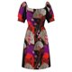 thumbnail image 5 of Vestido de manga corta con estampado de drags asiáticos vestidos de lujo para ocasis oficiales vestido de mujer, 5 of 6