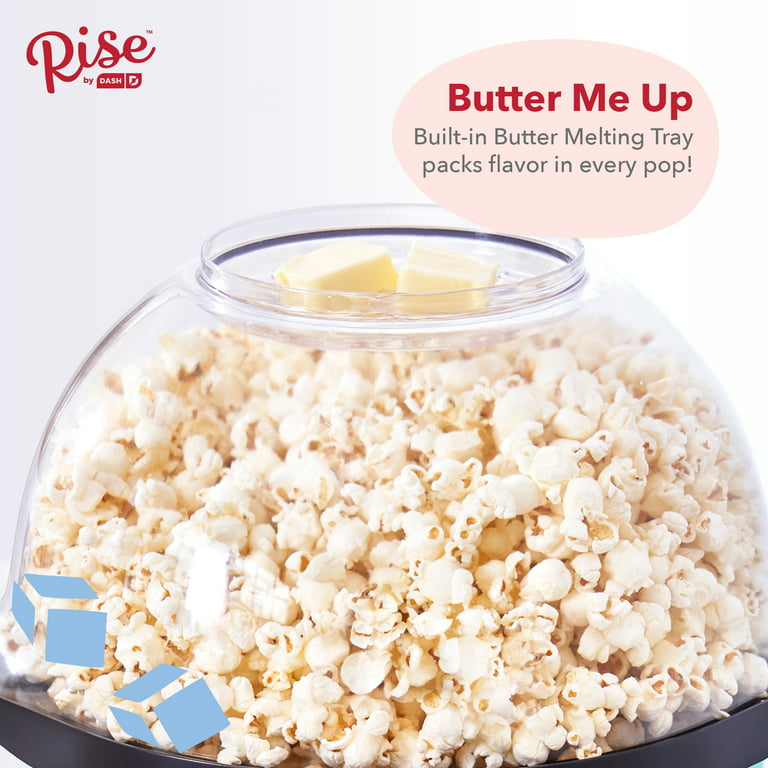 Rise by Dash 4.5 qt Stirring Electric Popcorn Popper Maker