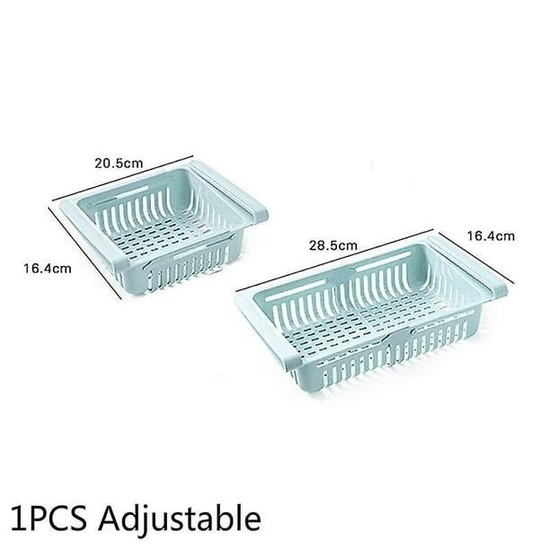 Fridge Organizer Storage Box Refrigerator Drawer Plastic Storage Container Shelf