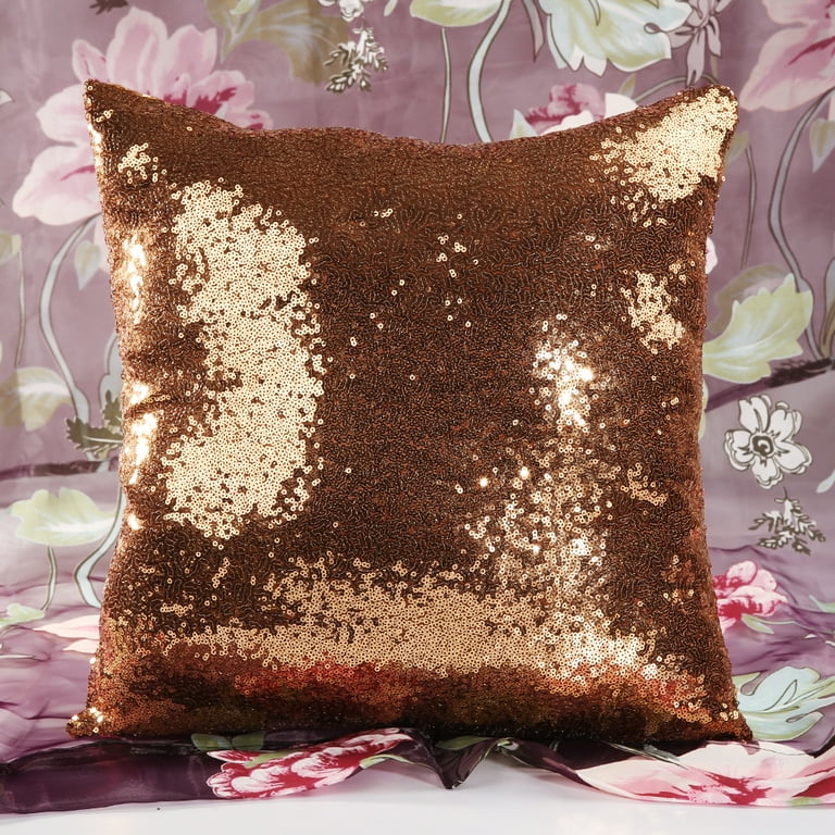 Glitter decorative clearance pillows