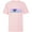 Soft Pink, variant on Disney Lilo & Stitch Bursting Through Happy New Year 2024 - Short Sleeve T-Shirt for Kids - Customized-White