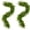 B#046, variant on Artificial Snow-Dusted Greenery Garland – Realistic Winter Forest Foliage for Mantel, Stairs & Windows – Flexible, Full & Lightweight Holiday Decor
