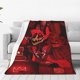 thumbnail image 1 of Manta de hotel Hazbin para hombres y mujeres, manta de tela súper suave y esponjosa, acogedora y cálida, adecuada para sofá, cama, manta de viaje, regalo para todas las estaciones, 40 "X30", 1 of 8