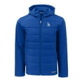 thumbnail image 2 of Men's Cutter & Buck Royal Los Angeles Dodgers Evoke Hybrid Eco Softshell Recycled Full-Zip Hoodie, 2 of 3