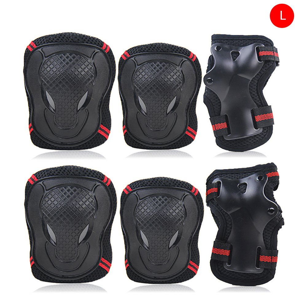 Skating Protective Gear Knee Pads Elbow Pads Wrist Pads Set For Roller