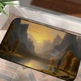 thumbnail image 4 of ONETECH Mountain Landscape Lake Outside Entry Yard Floor Patio Felt Floor Mat Rug 19.68*39.37 in, 4 of 6