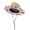 Firework Freedom, variant on Unisex Wide Brim Straw Lifeguard Hat – Channel Island Sun Hat with Chin Strap for Men & Women