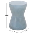 thumbnail image 3 of Safavieh Torre Indoor/Outdoor Round End Table, Powder Blue, 3 of 7
