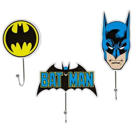 

Batman 852106 Wall Hook Set - 3 Piece