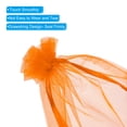 thumbnail image 3 of Uxcell Organza Bags, 50 Pcs 8.66x6.3 Inch Drawstring Mini Pouches for Party Wedding, Orange, 3 of 5