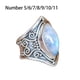 thumbnail image 4 of Anillo decorativo de Metal para hombre y mujer, joyería de mano, informal, para aniversario, vacaciones, disfraz, decoración, collar colgante Ropa, zapatos y accesorios Miscelánea talla 7 Jumpingount AP014683-03, 4 of 6