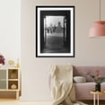 thumbnail image 3 of Historic Framed Print, View of U.S. Capitol through doors of Union Station looking past Columbus Memorial, 17-7/8" x 21-7/8", 3 of 9