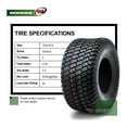 thumbnail image 3 of One 16x6.50-8 Lawn Mower Tractor Cart Turf Tires P332 /4PR- 13019, 3 of 6
