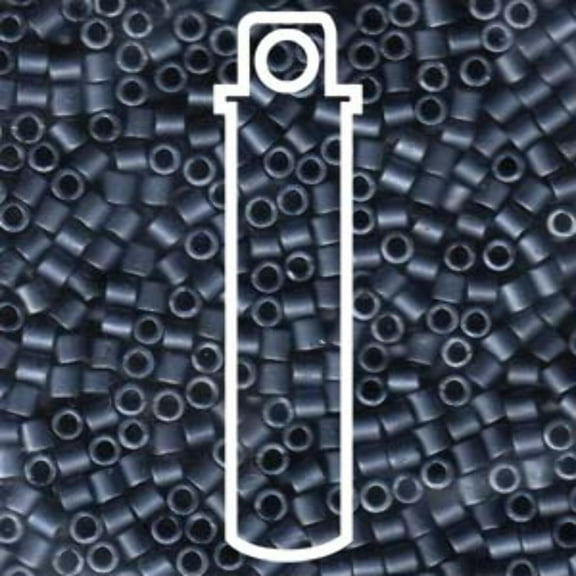 Matte Blue Grey Miyuki Delica Beads 8/0 DBL-0301-TB