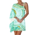 thumbnail image 2 of LOVZFMLL Robes Robe de Plage pour Femmes Couvre-Maillots de Plage Décontractés Vacances Courtes Robes d'Été, 2 of 5