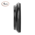 thumbnail image 1 of 4 Pcs Coupelles de Roulettes Piano, Protecteurs de Roue Piano avec Tapis EVA pour Protection de Sol Vertical, 1 of 7
