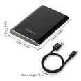 thumbnail image 4 of Disco duro externo portátil HWAYO 1TB USB 3.1 tipo C, 4 of 7
