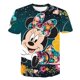 thumbnail image 1 of Disney Kids T-shirt Mickey Mouse Cartoon Girl T-shirt Short Sleeve Kids Street o Collar Kids Girl Loose T-shirt Ages 1-149T Gao Jinjia LED, 1 of 2