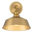 thumbnail image 3 of Trade Winds Grady 1-Light Wall Sconce in Natural Brass, 3 of 5