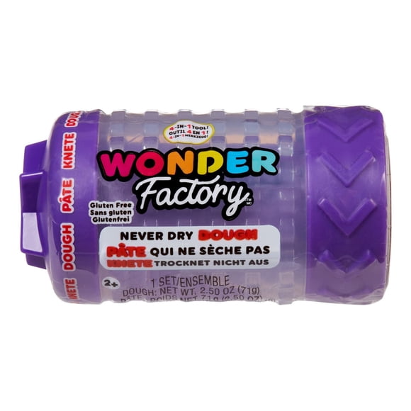 Wonder Factory Never Dry Single Dough – Purple