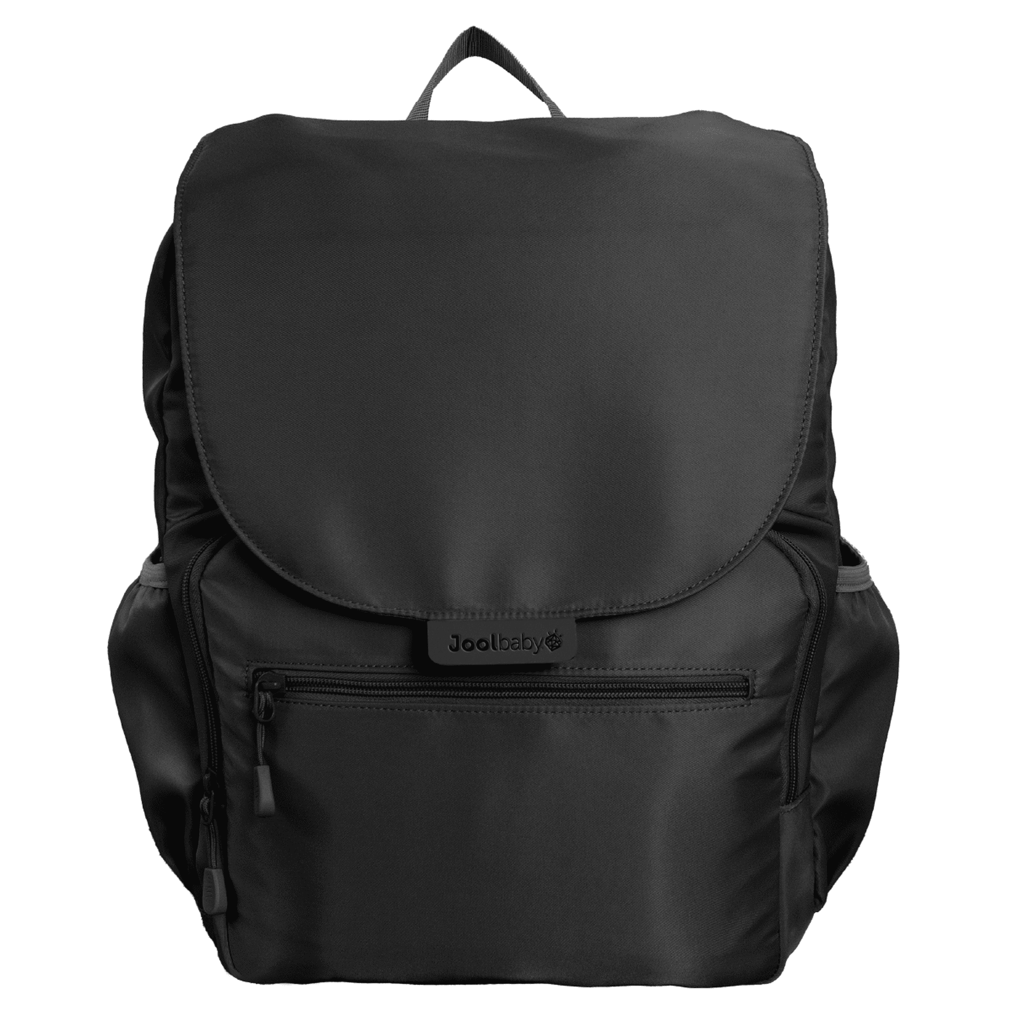 Jool Baby Relay Diaper Backpack, Large Baby Diaper Bag with Changing Pad and 12 Pockets, Black