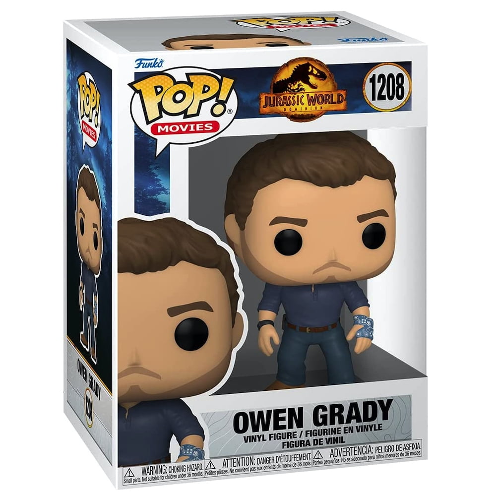 Funko Pop! Movies: Jurassic World Dominion - Owen Grady Figurine En Vinyle