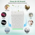 thumbnail image 3 of VAVSEA Air Purifier, H13 True HEPA Air Purifier Filter for Pets Hair, Pollen, Allergies, Dust, Smoke, Large Air Purifiers for Home Large Room Bedroom Up to 2042 Sq.Ft with Sleep Mode, 3 of 9