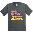 thumbnail image 3 of Inktastic Mostly Sweet, but Somtimes Sour Pink and Yellow Lemons Youth T-Shirt, 3 of 5