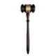 thumbnail image 2 of Injueey Gavel Toy Handmade Unique Craft Gifts Toys Wood for Justice auction  Kits de decoración para fiestas sin base 26.5x7.6 cm, 2 of 6