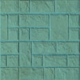thumbnail image 1 of Ahgly Company Indoor Square Patterned Dark Mint Green Area Rugs, 7' Square, 1 of 1