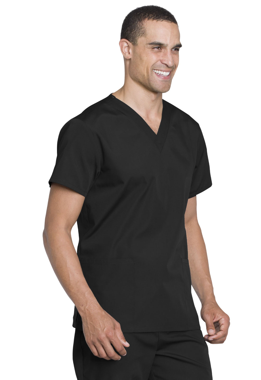 Men and Women Scrub Set Modern Fit Top and Drawstring Waist Pant - WW530C