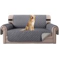 thumbnail image 1 of Reversible Quilted Chair Cover Water Chair Slipcover Furniture Protector Washable Chair Couch Cover with Elastic Strap for Kids Dogs Pets(Armchair /), 1 of 7