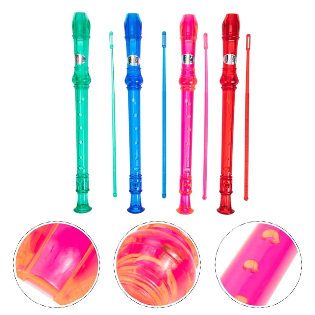 KONTONTY 4sets Beginner Clarinet For Lightweight Easy To Play For Young Musicians Resin Wind Instrument