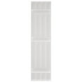 thumbnail image 6 of 14"W x 80"H Mid-America Vinyl, Standard Size Four Board Joined Shutters, w/Installation Shutter-Lok's & Matching Screws, 001 - White, 6 of 13