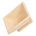 thumbnail image 2 of 1Pc Wood Quadrangular Rice Ball Mold Zongzi Mould Rice-pudding Making Mold, 2 of 8
