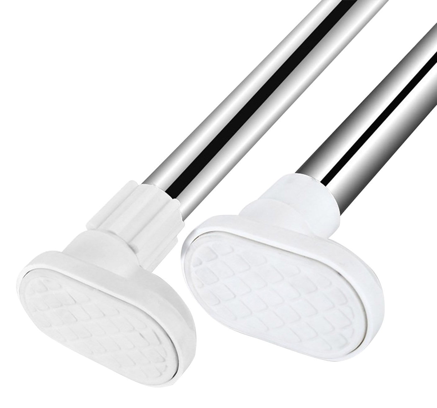 Easy2Hang Curtain Rod, Extendable Telescopic Shower Tension Rod