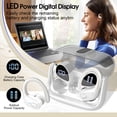 thumbnail image 5 of Wireless Earbuds 75 Hours Bluetooth 5.4 Headphones Sport, 2025 Bluetooth Earbuds Stereo Deep Bass Earbuds with Ear Hook, ENC Noise Cancelling Microphone, IPX7 Waterproof Earphones Helen's Store, 5 of 7