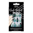 thumbnail image 2 of Set de uñas artificiales Ardell Nail Addict Premium Green Glitter, 2 of 3