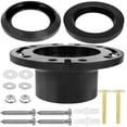 thumbnail image 2 of Tcwhniev 385345892, Black Rubber Toilet Seal Kit, for RV, 2 of 11
