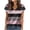Pink-35, variant on Perfectbot Women's Satin Cap Sleeve T-Shirts, Summer Floral Print V Neck Tees, Casual Vacation Outfit