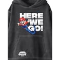 thumbnail image 5 of The Super Mario Galaxy Boys Mineral Wash Graphic Hoodie, Sizes 4-18, 5 of 5