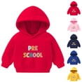 thumbnail image 1 of Zwiiyzr Chandail à Capuche pour Enfants en Molleton Doux et Chaud pour Garçons et Filles (3-8 Ans) Rose, 1 of 1
