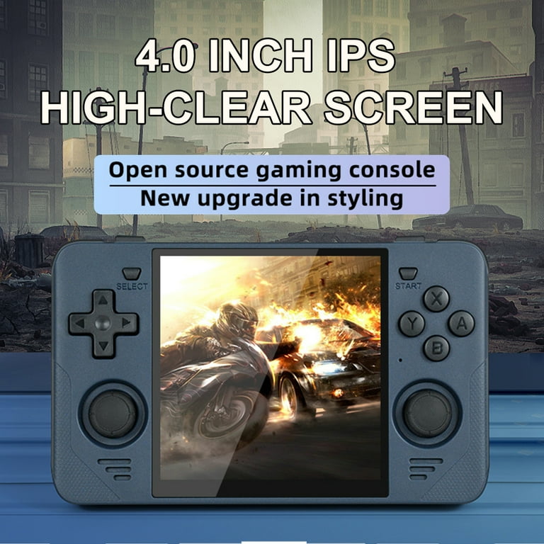 Powkiddy RGB30 Handheld Game Console,4.0-Inch IPS Screen